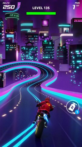 极限机车手竞赛手机版：丰富的场景和游戏模式，展示了不同的赛车乐趣！